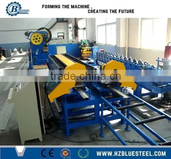 Galvanized Steel Color Metal Sectional Overhead Door Panel Sheet Making Machine , Automatic Garage Overhead Door Making Machine photo-2