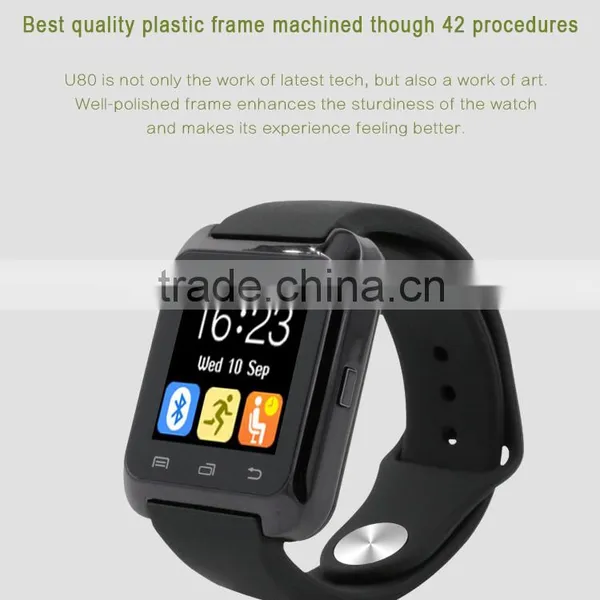 Factory B2B Price Sport Intelligent Watch / Bluetooth 3.0 Watch Support Twitter Information-receiving