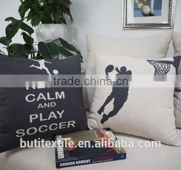 Innovative Printing Sports Pillow Cover Wholesale, Sublimated Team Fans Throw Pillow photo-2