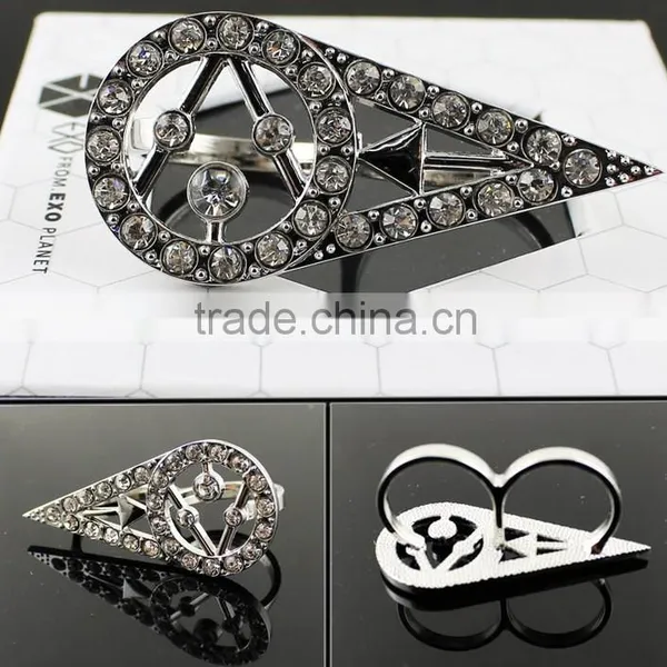 Cheap Silver Ring, Fashion Finger Ring, Alloy Material Custom Rings photo-2