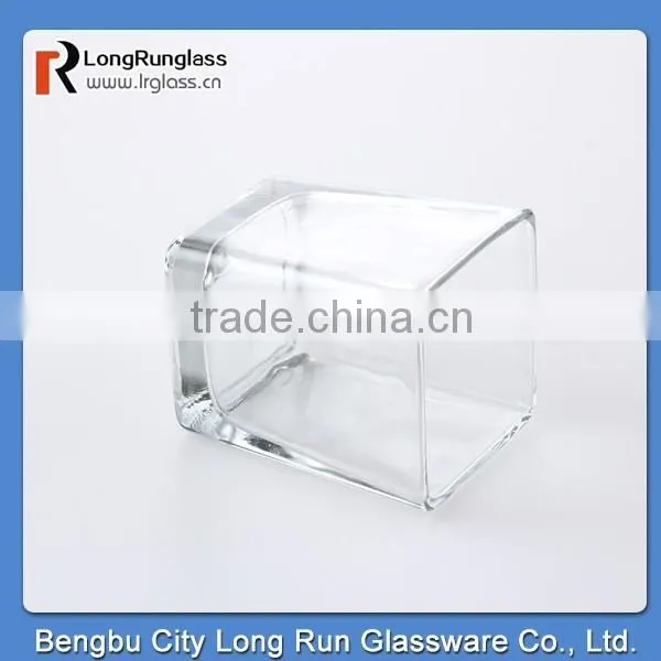 LongRun Crystal Square Candle Glassware Wholesale for Home Decor photo-5