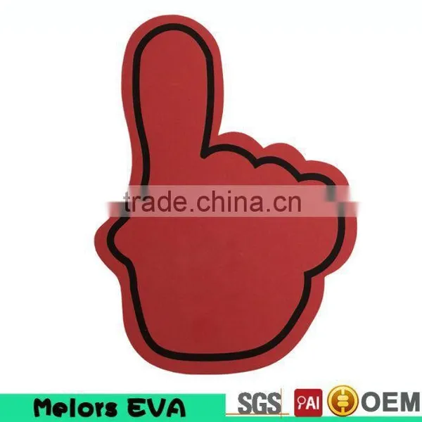Melors Best Selling Personalized OEM Sports Fan Cheering Big Foam Giant Foam Hands/eva Cheering Glove Made in Guangdong photo-5