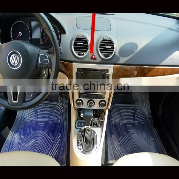 2016 Transparent PVC Rubber Non-slip Automobile Floor Mats photo-2