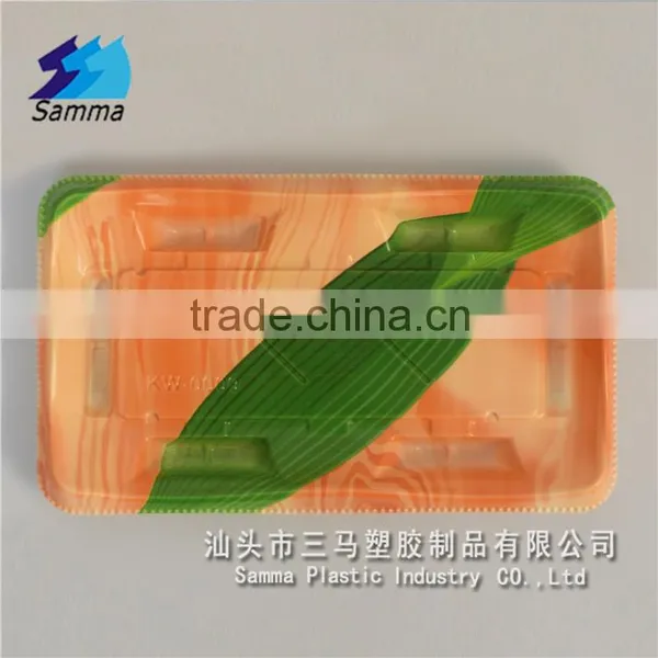 KW-0009ZMJ-YGN Factory Wholesale Take Away Sushi Box photo-4
