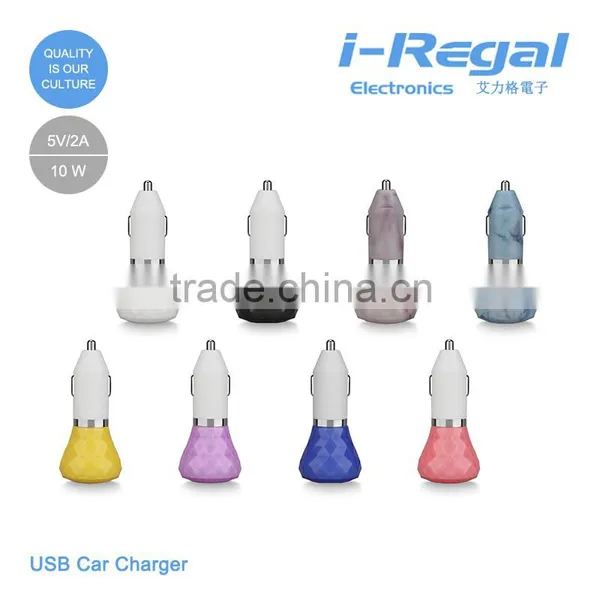 2015 New Arrival Universal Dual Usb Ports Car Chargers 2.1a With ce Fcc Rohs photo-3