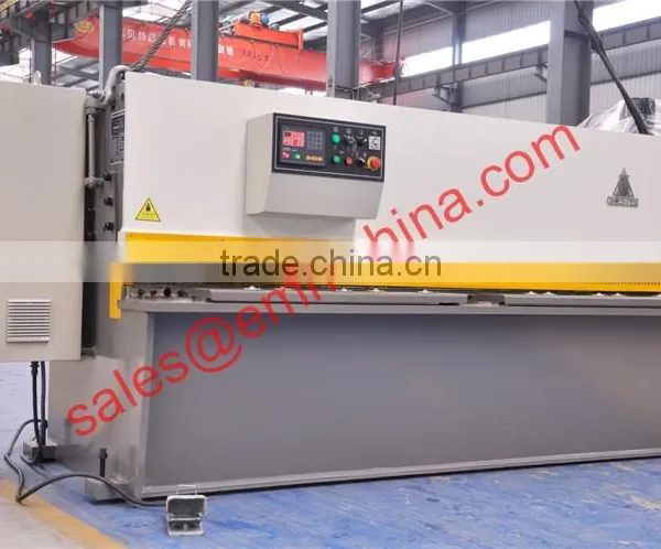 QC12K-8x4000 CNC Hydraulic Sheet Metal ms Plate Cutting Machine photo-6