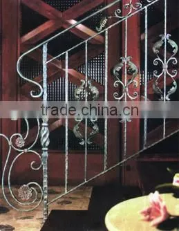 Outdoor Wrought Iron Balusters, Used Wroght Iron Stair Railing for Sale photo-5