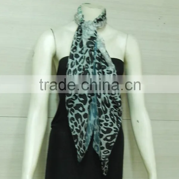 New Indian Designer Fancy Silk Scarves 2015-2016 photo-5