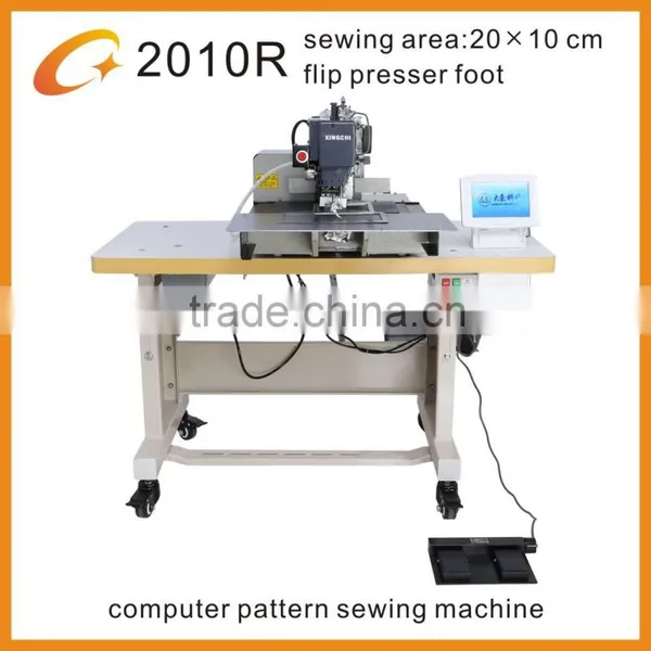 Pattern Sewing Machine(pneumatic/electricity-driven Filp/sliding Presser Foot for Label) photo-2