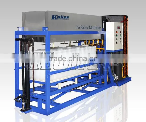 Direct Cooling Block Ice Machine With PLC Program System photo-3