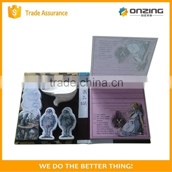 High Quality Fancy Pad Sticky Notes With Cover photo-3