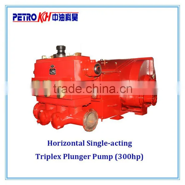 Horizontal Single-acting Triplex Plunger Pump