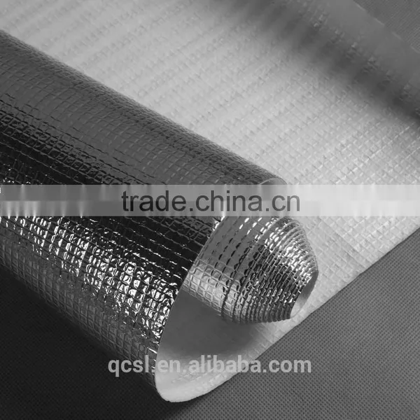 Cooler Bag Ice Bag Aluminum Foil Woven Fabric EPE Foam Foil Radiant Barrier Aluminum Thermal Reflective Foil Insulation photo-4