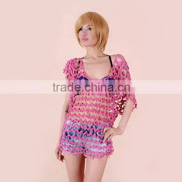 Wholesale Short Sleeve Sexy Lace Garment photo-2