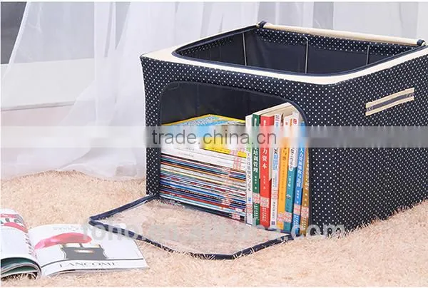 Fabric Storage Bags Wholesale Custom Collapsible Storage Box Zipper Storage Bag for Toys photo-5