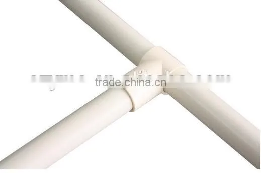 JY-A010|T-shape Pipe Connector|2-ways Plastic Joints|Plastic Connector for OD28mm Pipe photo-3