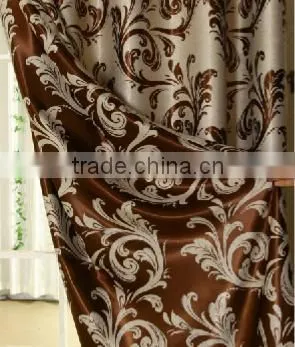 Customized Window Curtain Fabric, Jacquard Fabirc 036 Fire Retardant Blackout Fabric for Bedroom