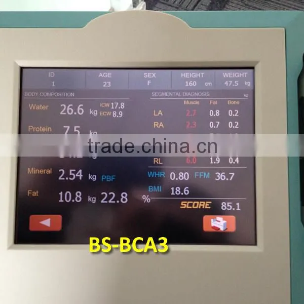 Professional CE Proved Body Composition Analyzer photo-4