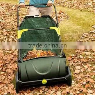 Garden Backyard Maintenance Tractor With Basket Manual Sweeper photo-2