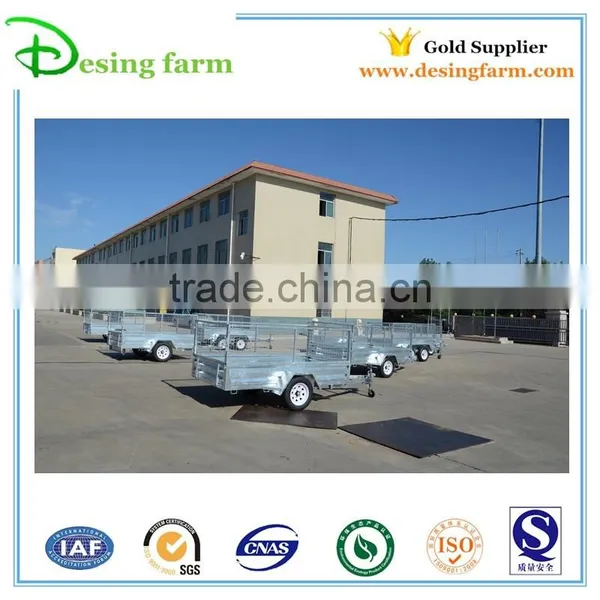 Hot Dip Galvanized Car Box Trailer photo-6