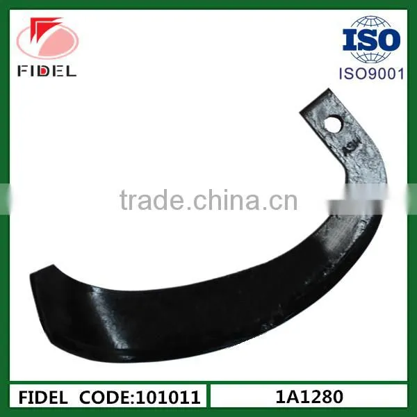 China Hot Selling Agriculture Machinery Parts Double Hole Rotary Tiller Blade photo-2