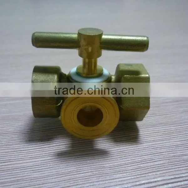 Direct Manufacturer Brass Three-way Pressure Gauge Cock photo-5