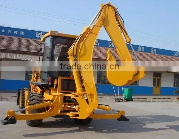 2.5Ton Backhoe Loader With 1m3 Bucket for Sale photo-3