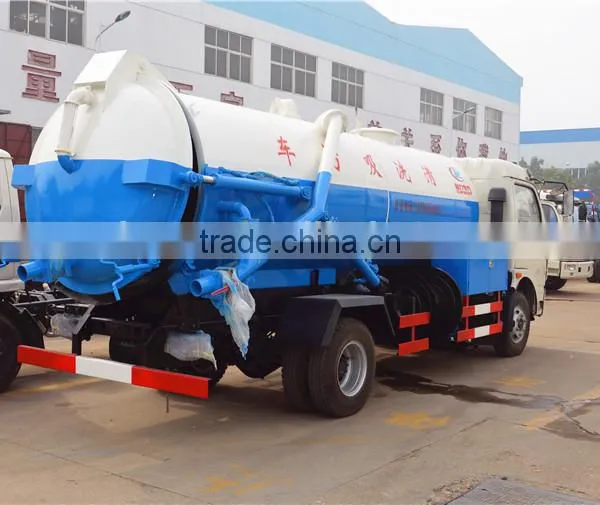 Dongfeng 4*2 Sewage Tanker Truck, 6000liter Sewage Truck photo-2