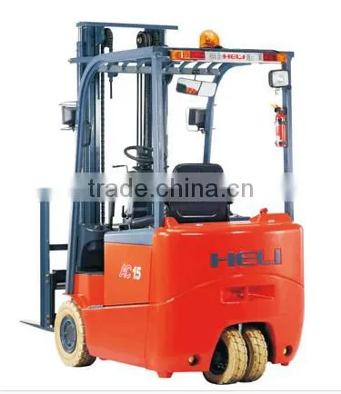 Heli Brand G Series Three Wheel 1.5 Ton Electric Forklift Price photo-3