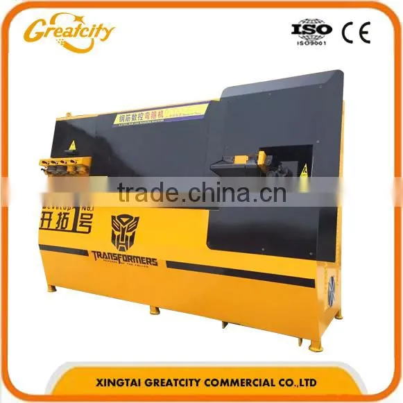 Spring Promotion GreatCity Automatic Curve Steel Bending Machine