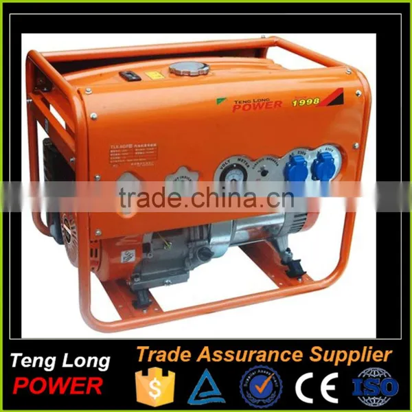 Different Color Options 5 kw 3 Phase Gasoline Generator photo-2