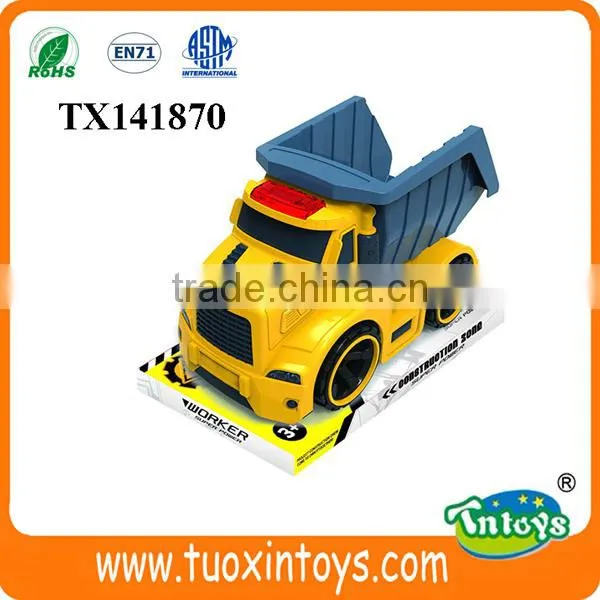 Plastic Friction Excavator Vehicle Toy Cute Design for Kids photo-5
