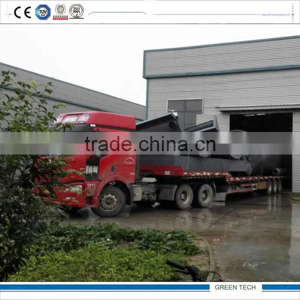 Green Machine/Waste Tires Pyrolysis Plant Getting Fuel Oil photo-4