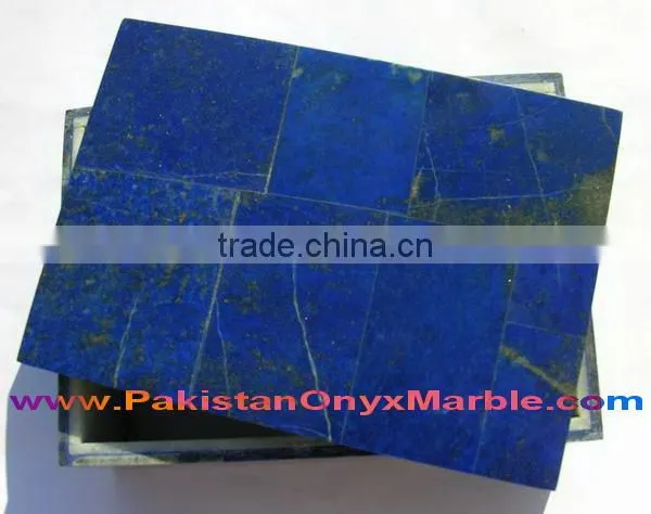Wholesale Newly Modern JEWELRY BOXES LAPIS LAZULI HANDICRAFTS photo-5