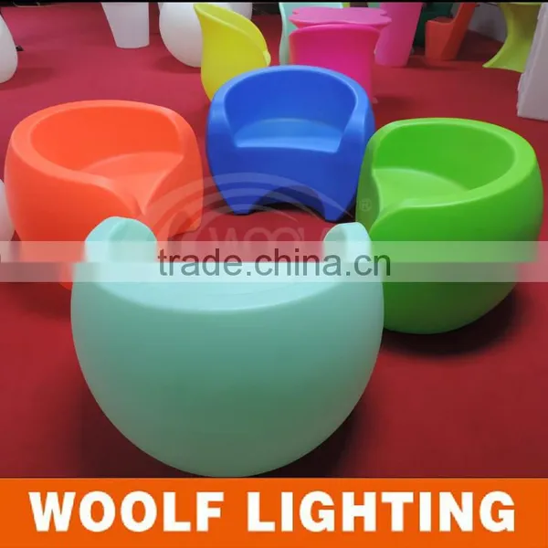 Modern Hotel Nightclub Bar Illuminated LED Sofa photo-5