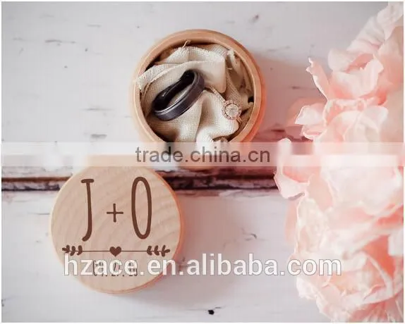 Wooden Wedding Ring Box photo-2