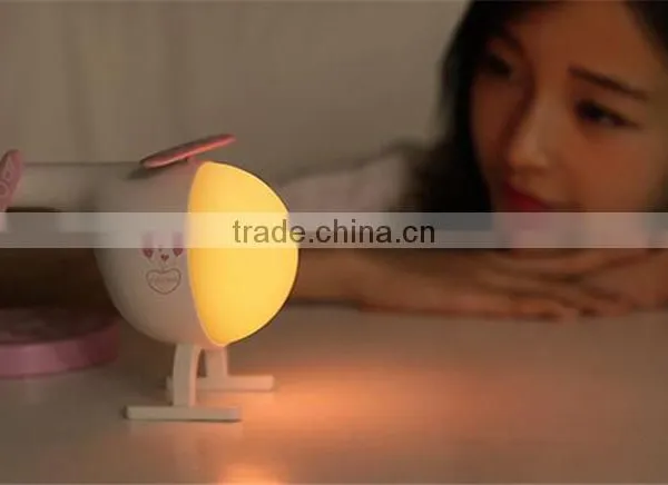 Night Light Aircraft Creative Lamp for Children to Sleep The Bedside Night Light Helicopter LED Charging Nightlight photo-5