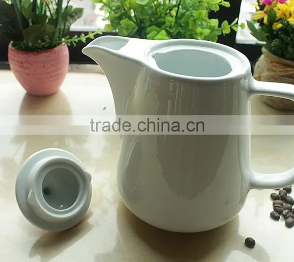 Factory Direct Wholesale Biscuit Case Porcelain Coffee Pot With Lid photo-4
