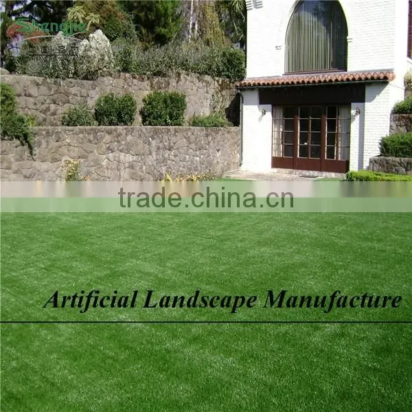 SJ7777 Artificial Grass Turf, pe pp Garden Grass Faux Turf photo-5