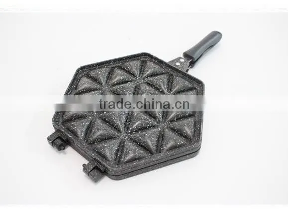 New Design Hexagonal Cast Iron Skillet With Handle photo-2