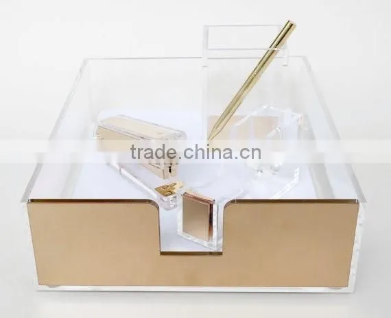 High Quality Handmade Acrylic Stationary Set School photo-2