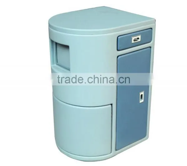 Plastic Beauty Case Rotational Plastic Cosmetic Case