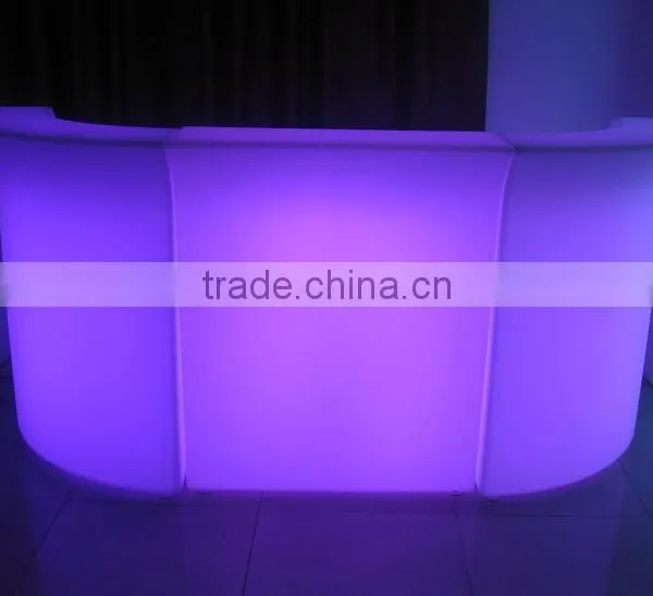 RGB Color Changing Brighting LED Bar Stool Reception photo-4
