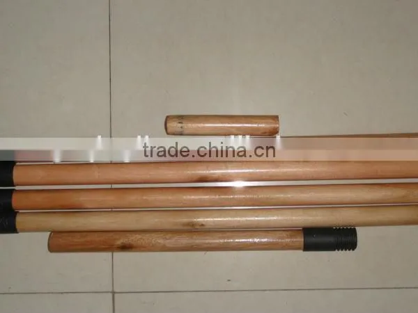 120X2.2cm Pvc Coated Brush Coconut Wooden Handle/pvc Coated Broom Wooden Stick Wooden Mop Handle photo-5