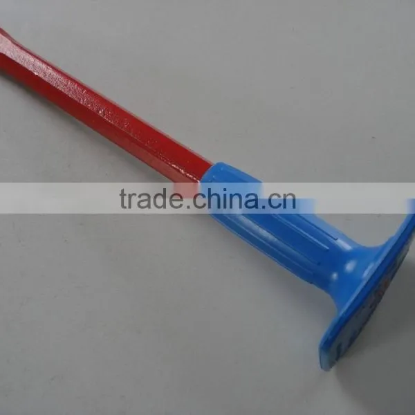 Steel Flat/point Cold Chisel With Blue Rubber Grip photo-5