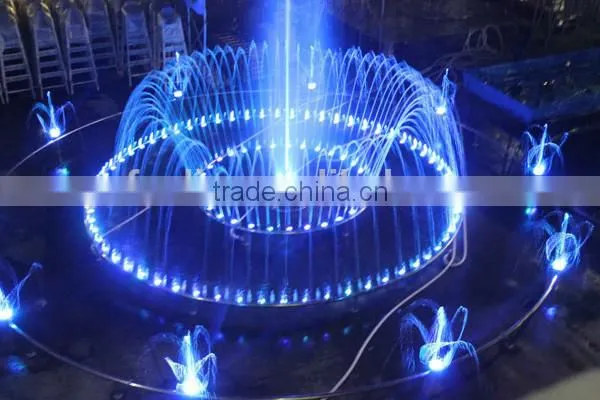 Outdoor Fountains Led Lighting Music Dancing Flower photo-2