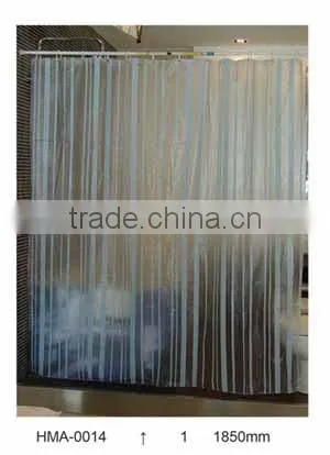 PVC Waterproof Plastic Shower Curtain Designs photo-4