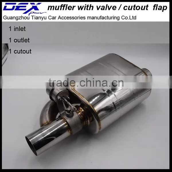 Racing Performance Muffler With Exhaust Valve in Exhaust System photo-5