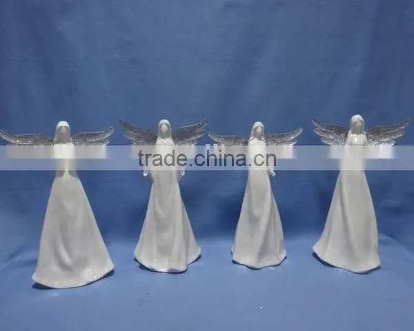 White Angel Decorations Porcelain Holiday Decorations photo-2