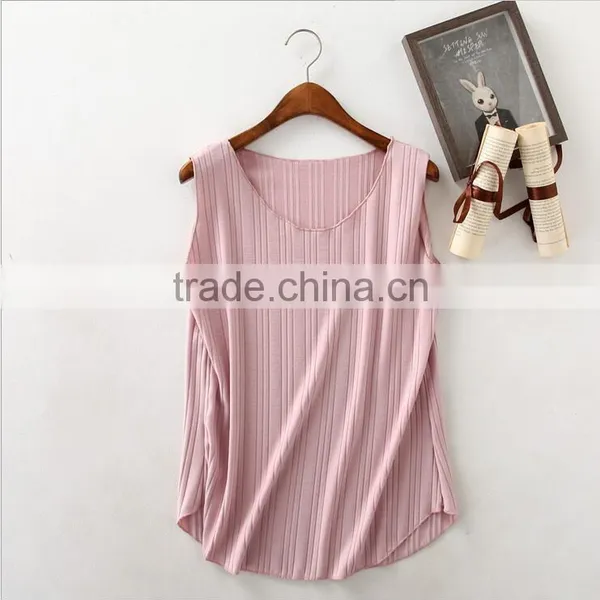 Wholsale Fashion Tri Blend Ladies Tank Top photo-2